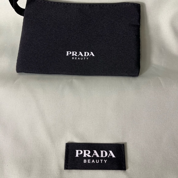 Prada Beauty Tote Bag, Reversible Mint Green  or Black NEW - Picture 11 of 11
